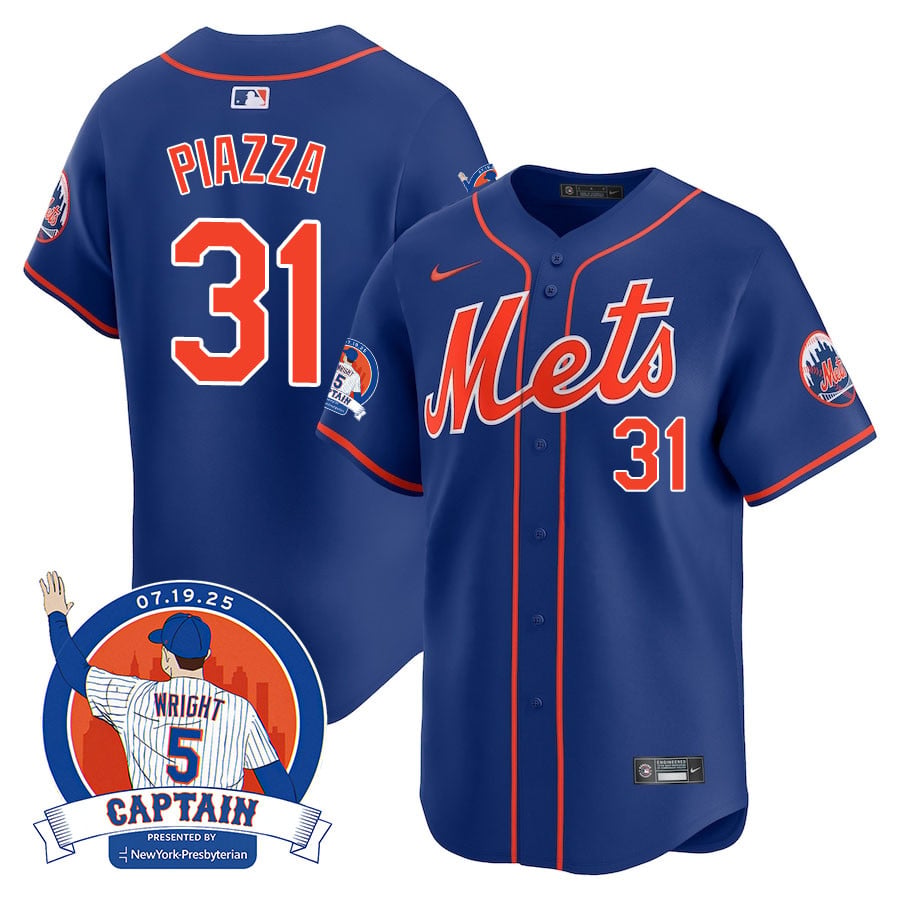 Men's New York Mets David Wright "Mets Legend" Jersey - All Stitched