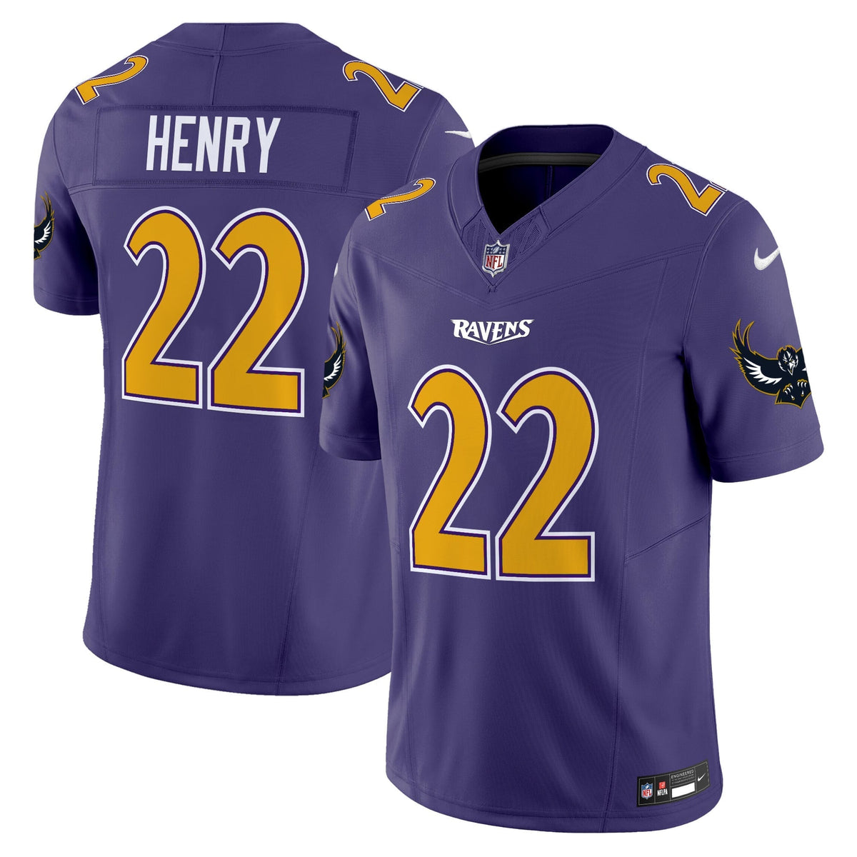 Men's Ravens Special Vapor Limited Jersey V2 - All Stitched