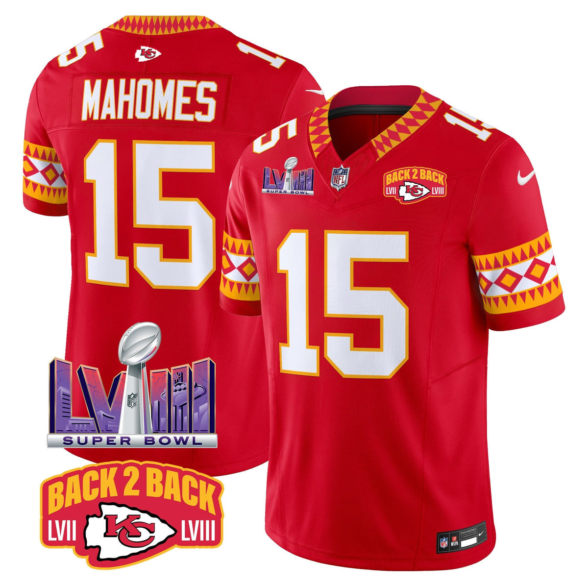 Men's Chiefs Special Vapor Limited Jersey - All Stitched
